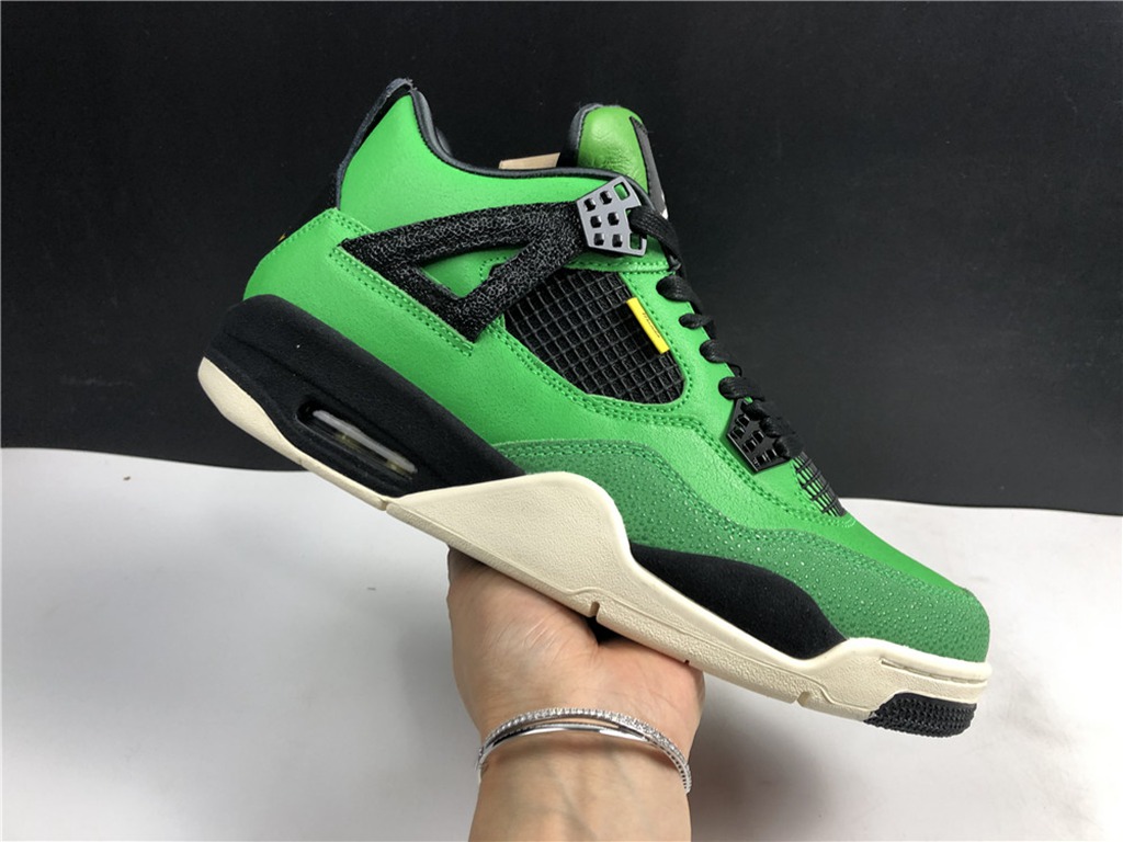 Air Jordan 4 Retro GREEN BLACK